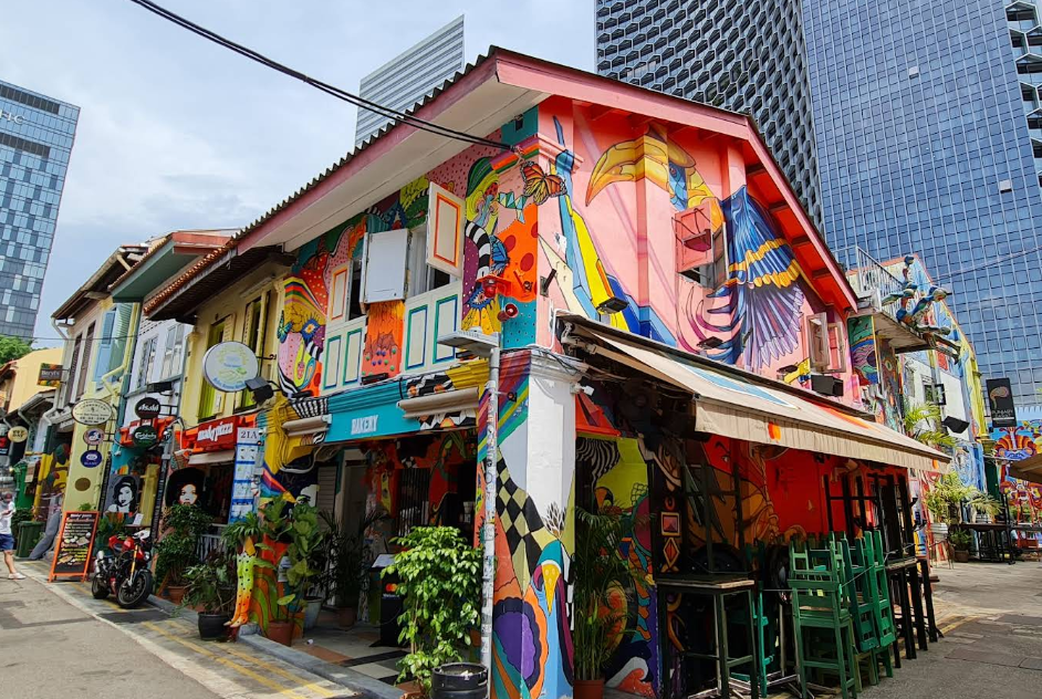 √ Haji Lane Singapore – Where Fashion, Food, and Art Collide